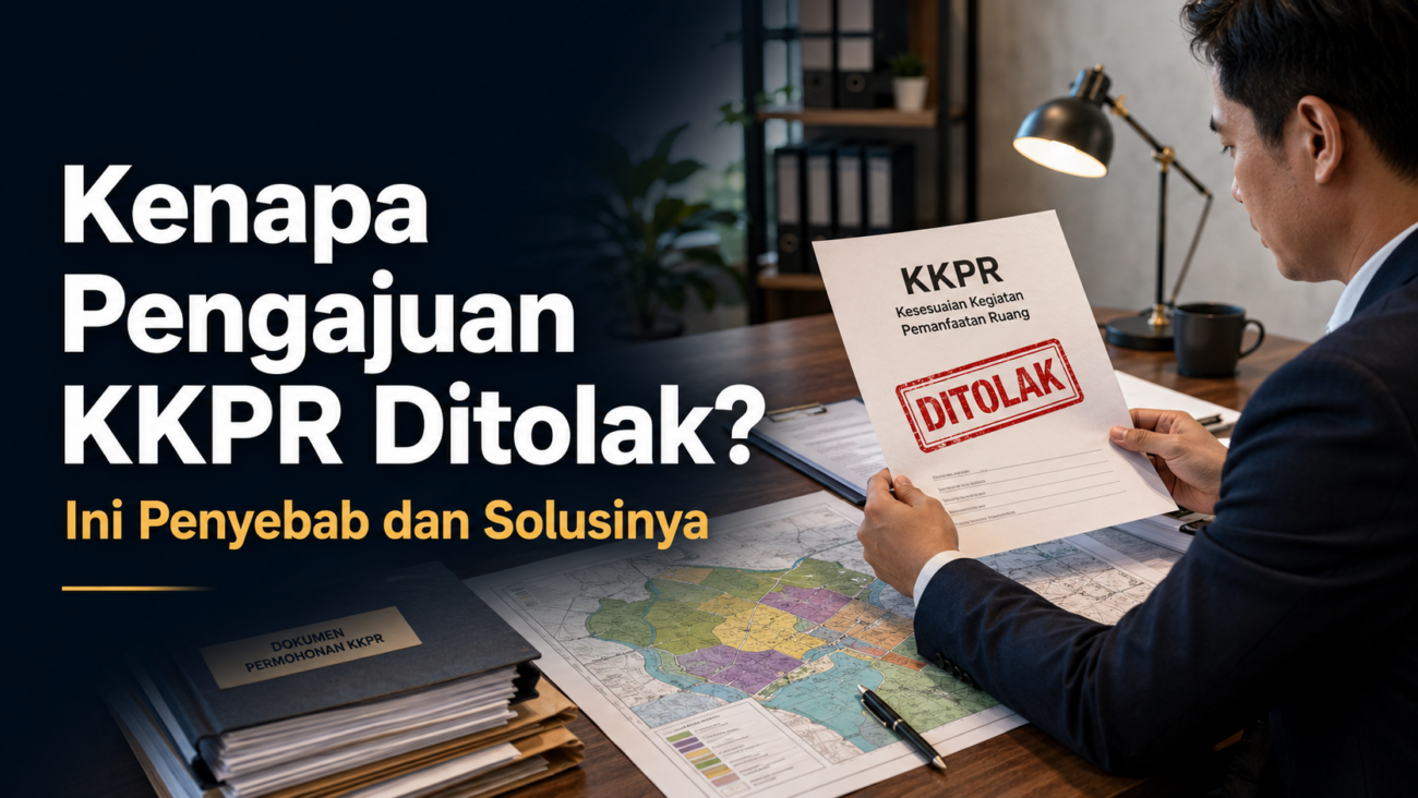 Kenapa Pengajuan KKPR Ditolak? Ini Penyebab dan Solusinya